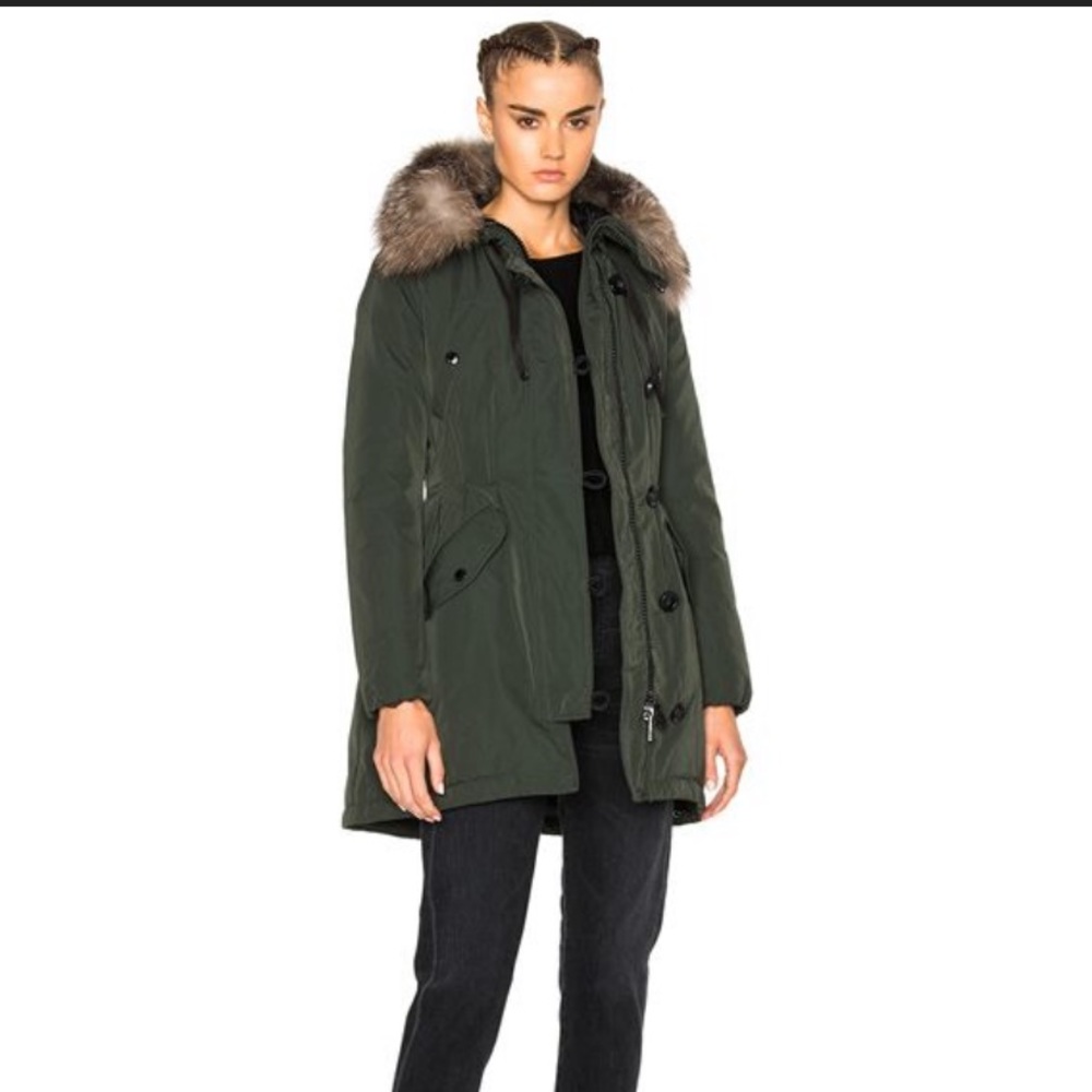Moncler w/ Fox Fur hood